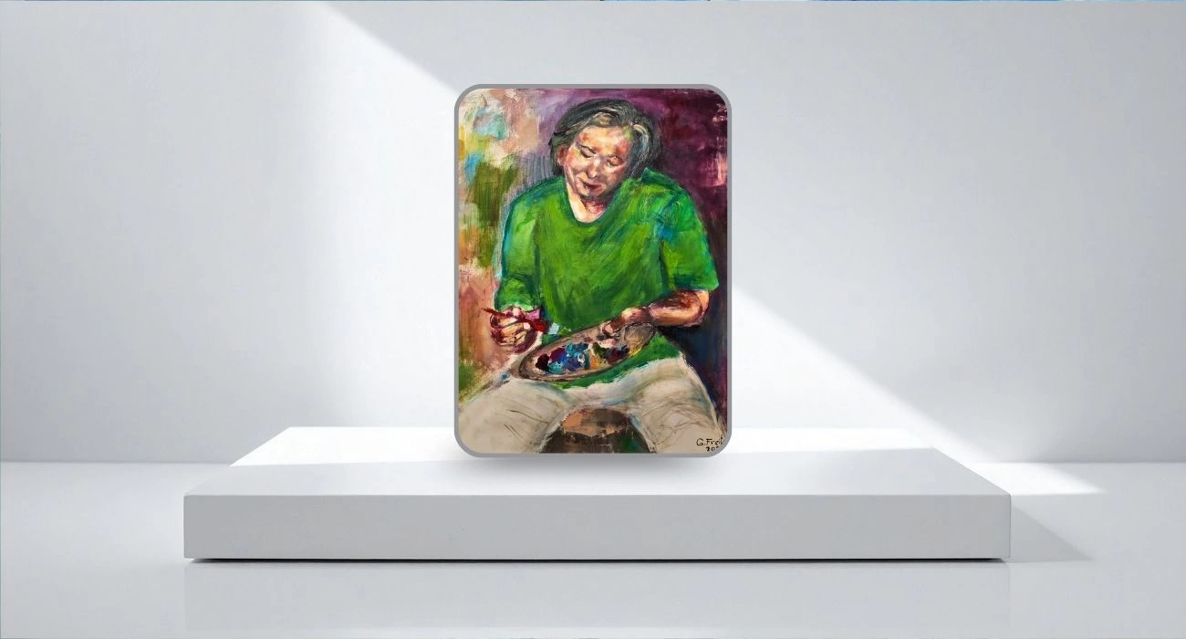 Self painting of Freitag