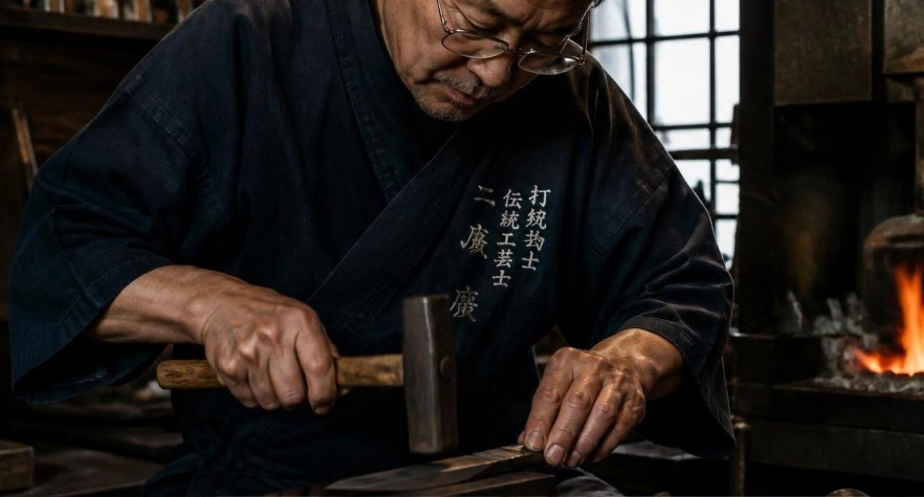 Japanese artisan workshop